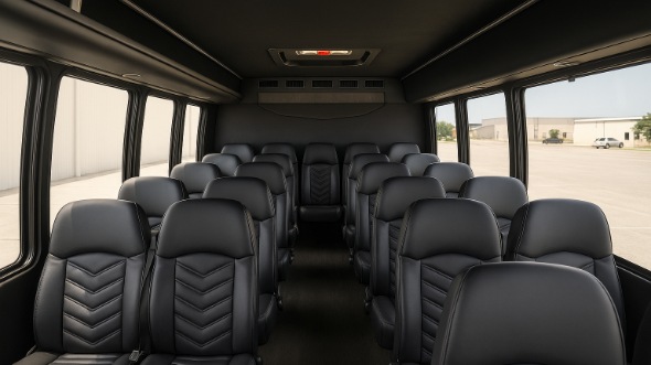 15 passenger minibus interior green bay
