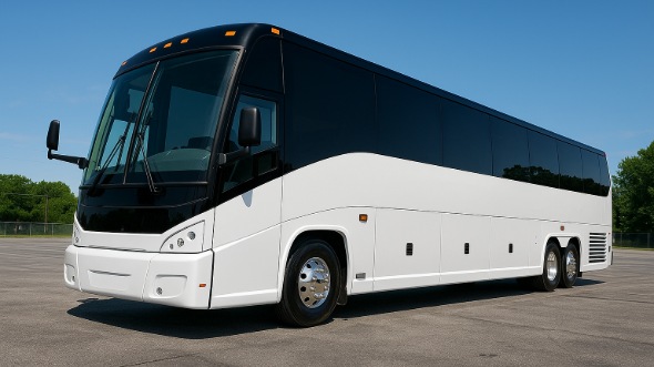 54 passenger charter bus green bay