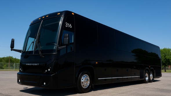 56 passenger charter bus green bay