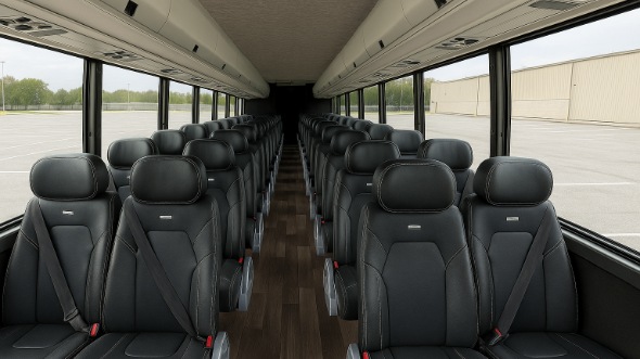 green bay 15 passenger minibus inside