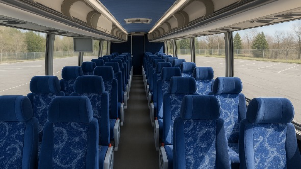 green bay 54 passenger charter bus rental