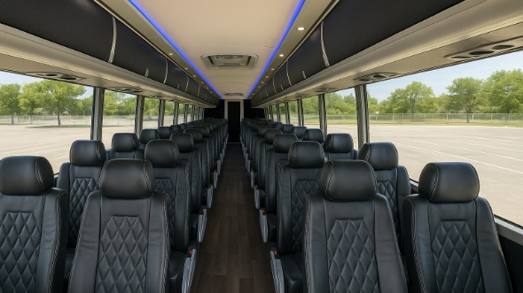 green bay 56 passenger charter bus